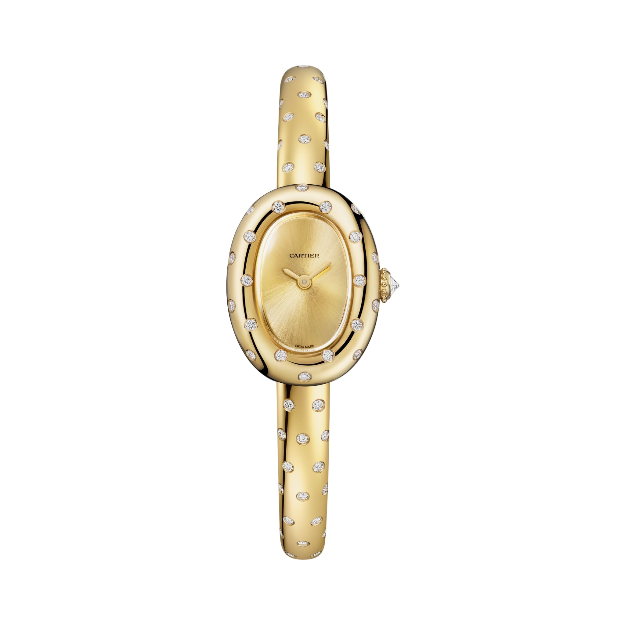 Cartier Baignoire Mini Model (Size 16) 18.5mm 18K