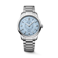 Conquest Heritage Central Power Reserve | 38mm, Stainless Steel Strap, Unisex Watch