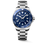 HydroConquest | 42mm, Stainless Steel, Blue Dial