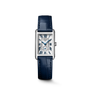 DolceVita | 32mm, Stainless Steel, Silver Gilt "flinqué" Dial, Blue Alligator Strap, Womens Watch