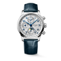 Master Chrono Moonphase | 41mm, Stainless Steel Case, Alligator Strap