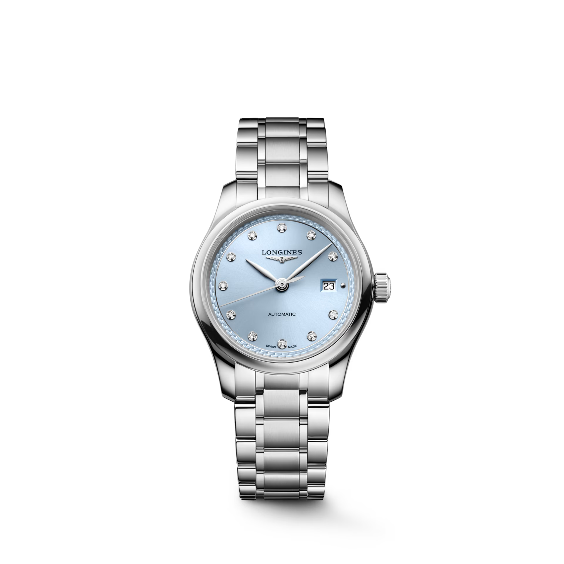 Master | 30mm, Frosted Blue Dial, Automatic Movement