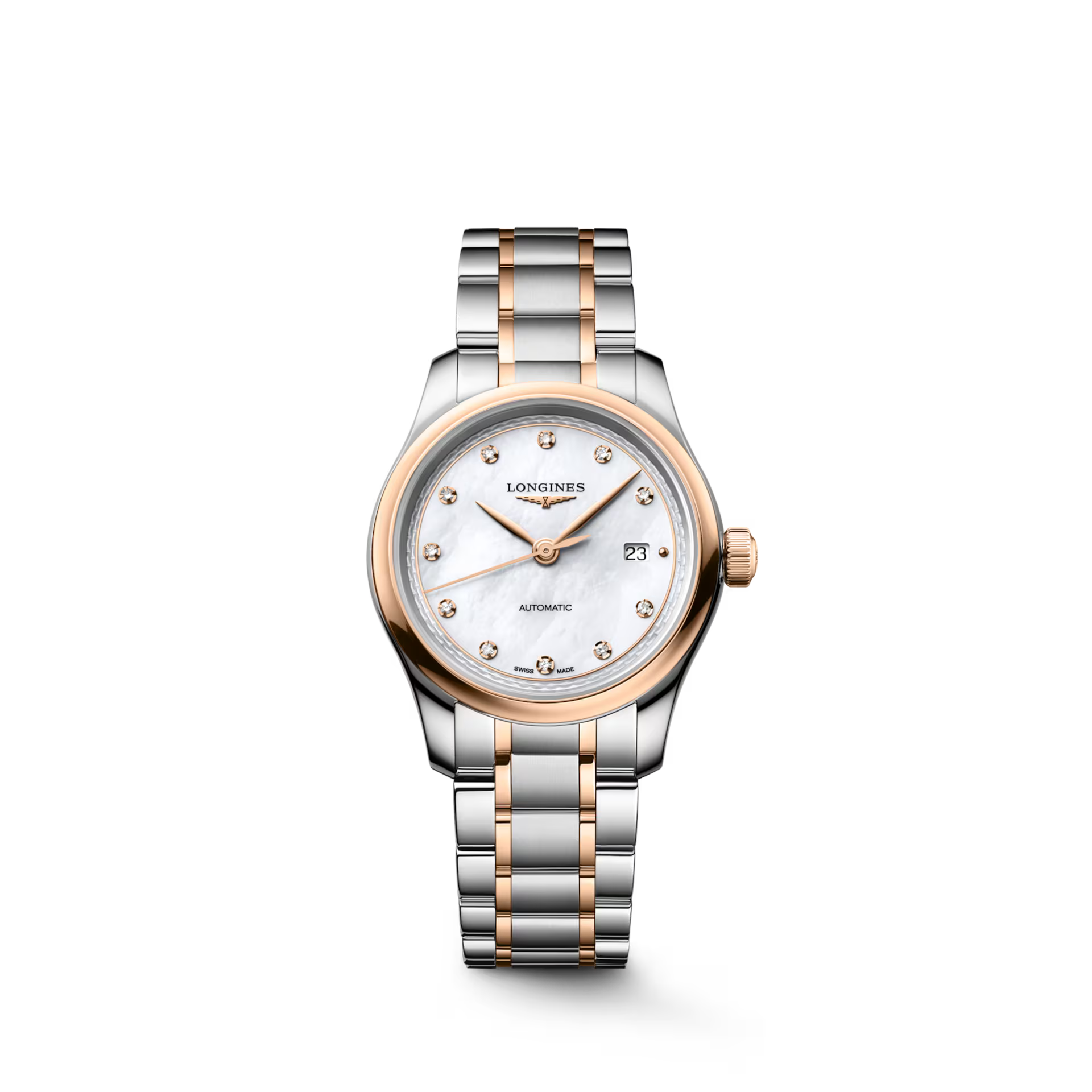 Master | 30mm, Stainless Steel and Rose Gold 18K