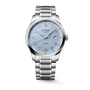 Master | 41mm, Stainless Steel, Light Blue "Barleycorn" Dial