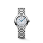 PrimaLuna | 30mm, Stainless Steel, White mother-of-pearl Dial, Womens Watch