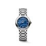 PrimaLuna | 30mm, Stainless Steel, Luminous Blue mother-of-pearl Dial, Womens Watch